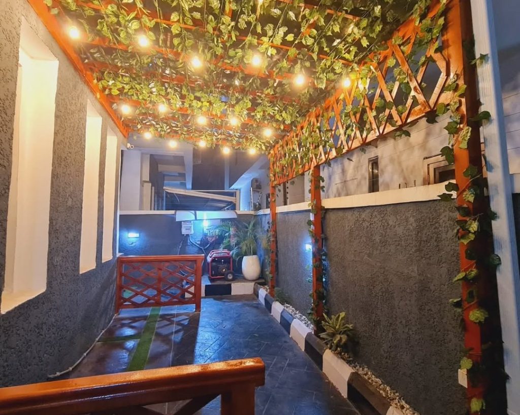 Outdoor and pergola