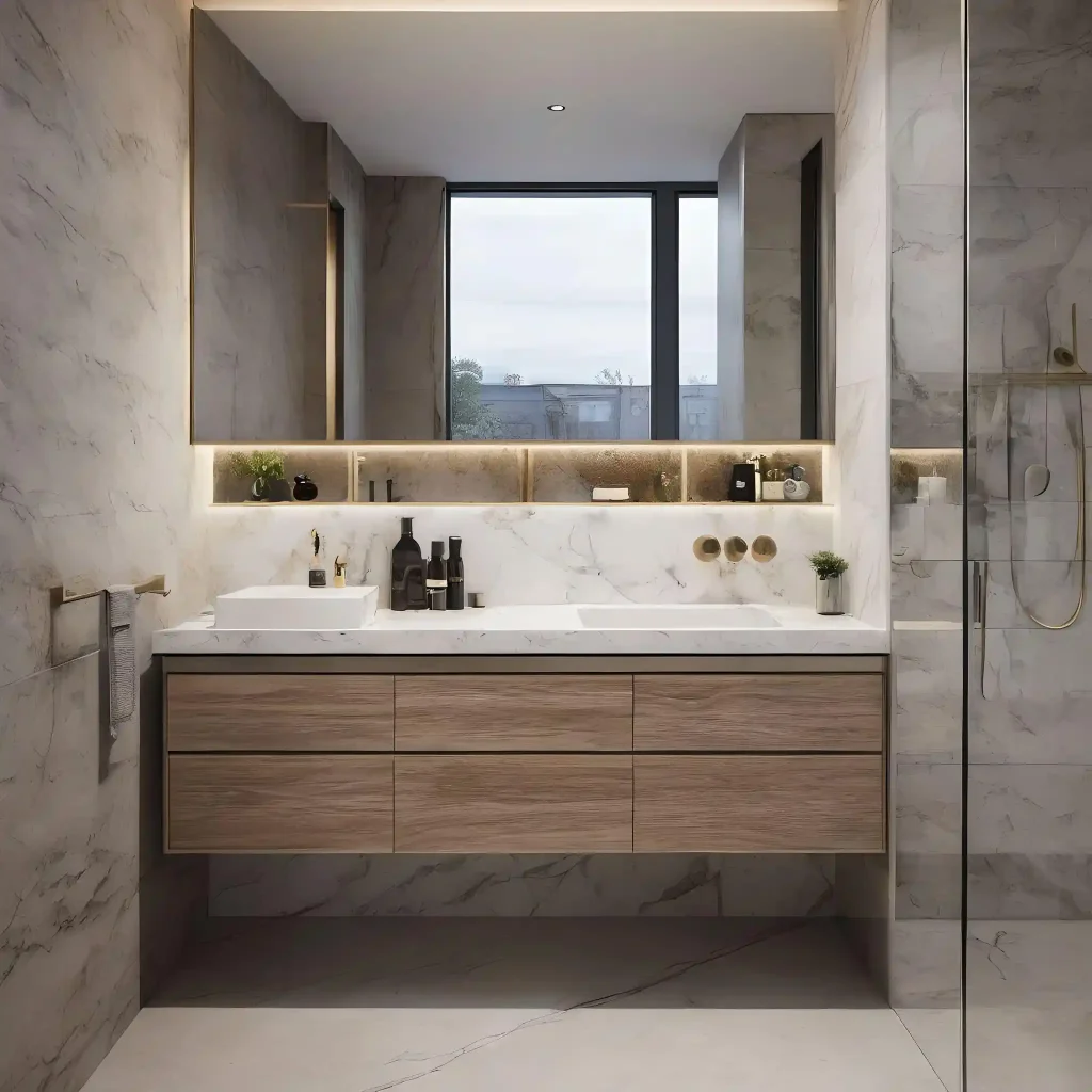 bathroom lux finish